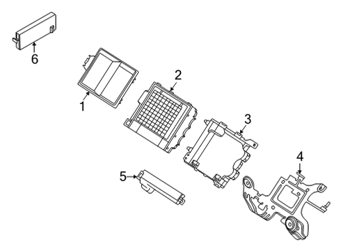 Ford LC2Z-12A581-CA WIRE ASY