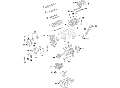 Ford ML3Z-6K255-B ARM - TIMING CHAIN TENSIONER