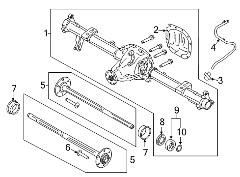 2020 Ford F-150 Rear Axle Diagram 3