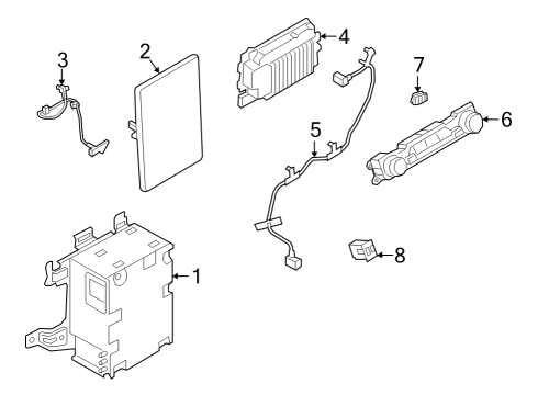 2020 Ford Police Interceptor Utility Sound System Diagram 1