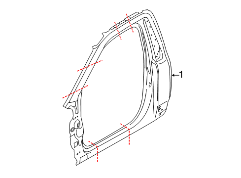 2022 Ford F-250 Super Duty Aperture Panel Diagram 2