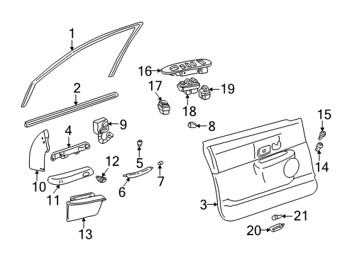 Bulb Diagram for 93BZ-13466-A