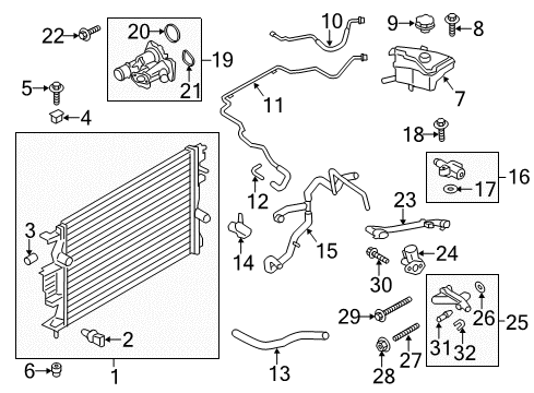 1985 Mercury Lynx SENSOR ASY Diagram for DS7Z-9F479-B