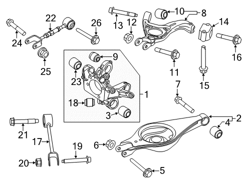 2012 Ford Explorer LINK Diagram for DB5Z-5A972-M