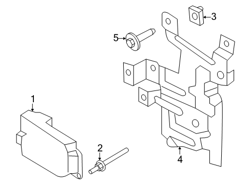 2021 Ford F-250 Super Duty Cruise Control Diagram 1