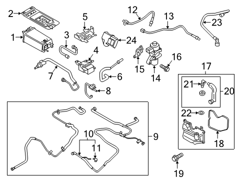 2020 Ford Fusion Powertrain Control Diagram 11