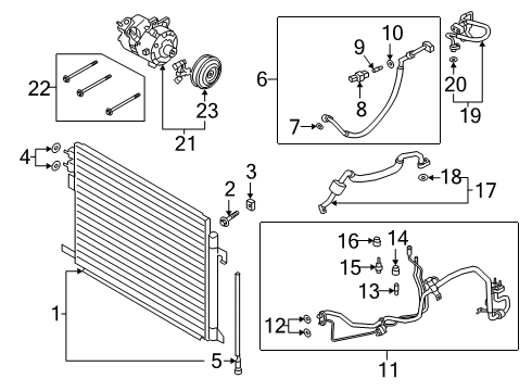 2021 Lincoln Aviator Switches & Sensors Diagram 2