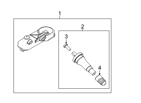 2020 Lincoln MKZ Tire Pressure Monitoring Diagram