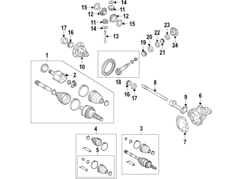 2017 Ford F-150 TUBE Diagram for NL3Z-4K206-C