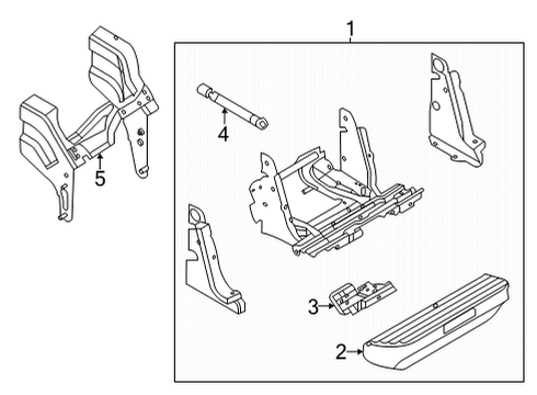 2020 Ford F-150 Exterior Trim - Pick Up Box Diagram 6