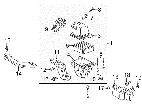 2021 Ford EcoSport Air Intake Diagram 2