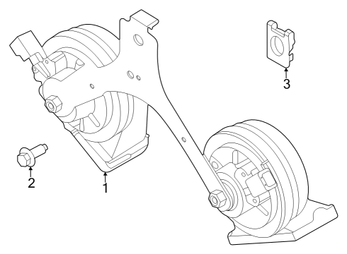 2023 Ford F-350 Super Duty Horn Diagram