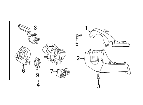 2022 Lincoln Corsair Switches Diagram 2