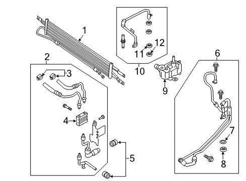 2020 Lincoln MKZ Trans Oil Cooler Diagram 2