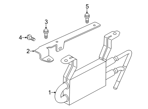 2023 Ford Transit Power Steering Oil Cooler Diagram