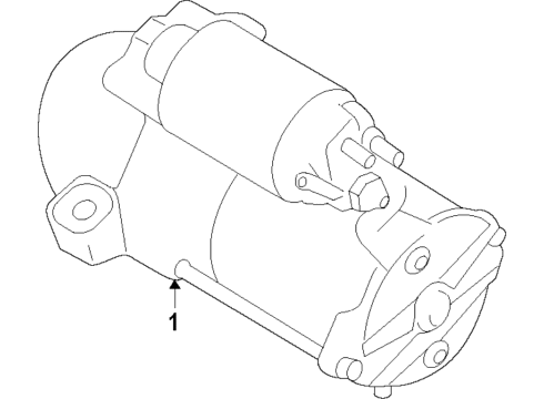 2020 Ford Edge Starter Diagram