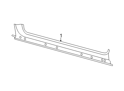 2023 Ford Transit Rocker Panel Diagram