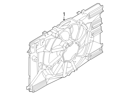 2022 Ford E-Transit Cooling Fan Diagram