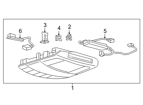 2020 Lincoln Continental Anti-Theft Components Diagram 3