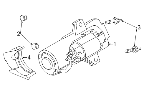 2020 Ford Fusion Starter Diagram 3