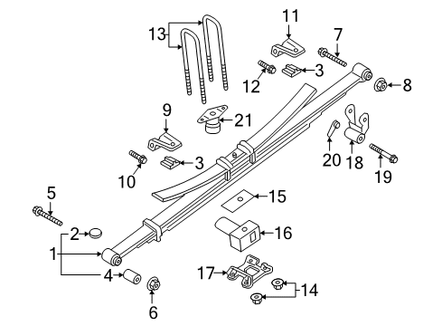 1985 Mercury Capri SPRING Diagram for HC3Z-5560-Y