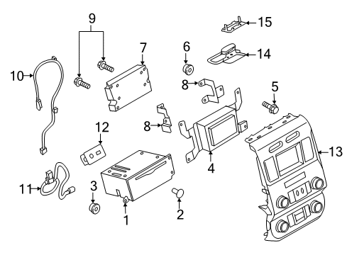 2022 Ford F-250 Super Duty Sound System Diagram 2