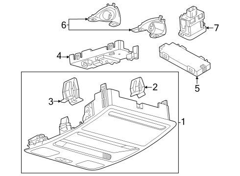 2024 Ford Mustang BRACKET Diagram for LV4Z-58519K22-C