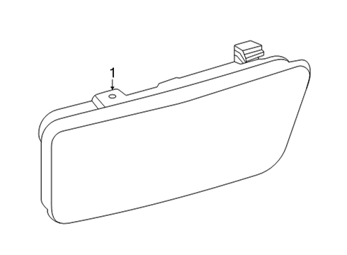 2021 Ford Bronco Sport LAMP ASY Diagram for M1PZ-15A101-A