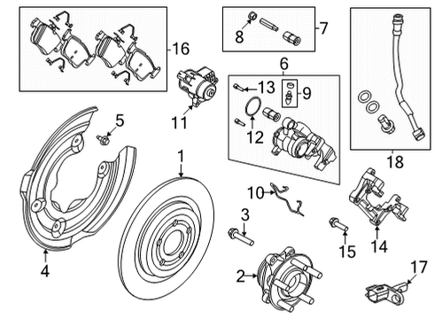 2023 Ford Mustang Mach-E Parking Brake Diagram 2