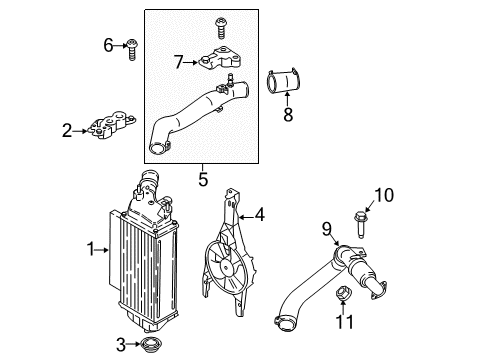 2020 Ford EcoSport Intercooler Diagram