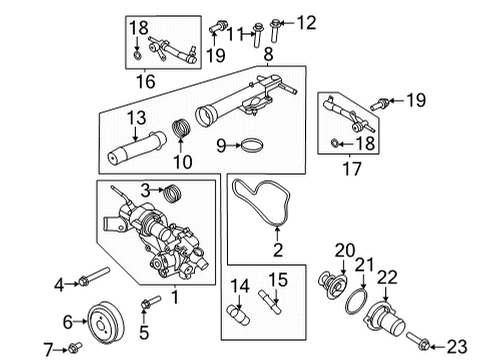 2023 Ford Bronco Water Pump Diagram 2