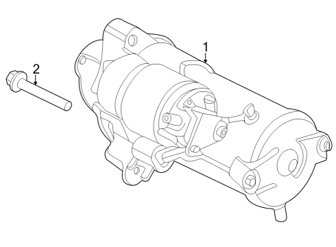 2022 Ford Bronco Starter Diagram 3