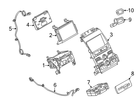 2019 Ford Police Interceptor Sedan Sound System Diagram 3