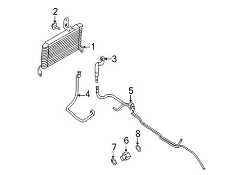 Tube Assembly Diagram for GC2Z-7R081-E