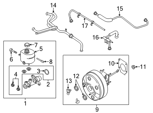 2022 Ford F-250 Super Duty Hydraulic System Diagram 1