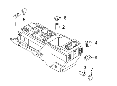 2021 Ford F-250 Super Duty Heated Seats Diagram 1