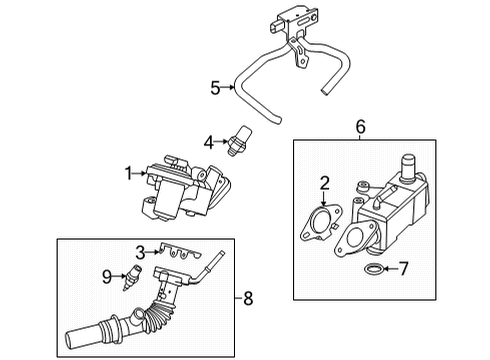 2023 Ford Maverick EGR System Diagram 2