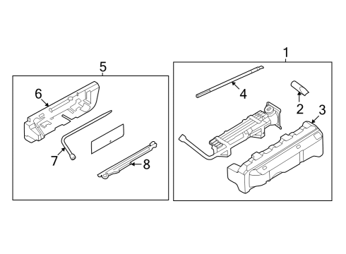 2022 Ford E-Transit Jack & Components Diagram 4