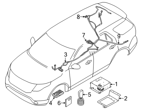 2019 Ford Police Interceptor Utility Electrical Components Diagram 4