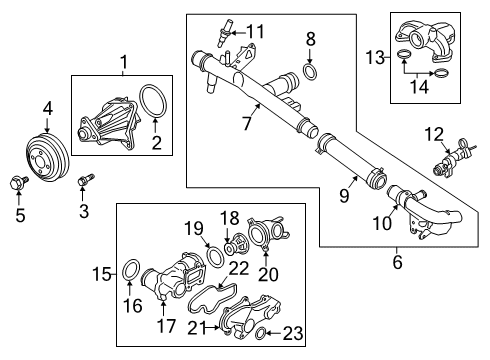 2020 Ford F-150 Water Pump Diagram 2