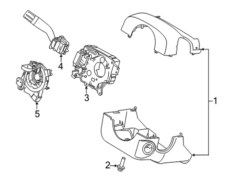 2023 Ford F-150 Switches Diagram 4