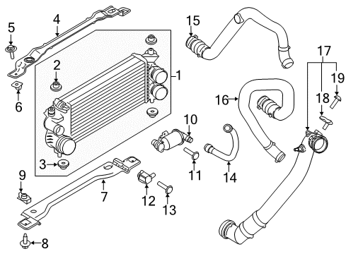 2020 Ford F-150 Intercooler Diagram 4