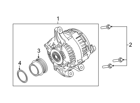 2021 Lincoln Nautilus Alternator Diagram 2