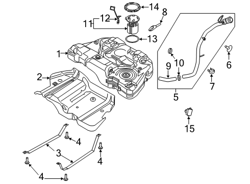 2020 Ford Fusion Senders Diagram 8