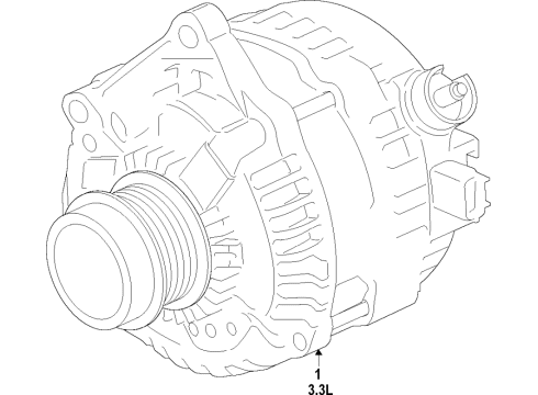 2022 Ford F-150 Alternator Diagram 2