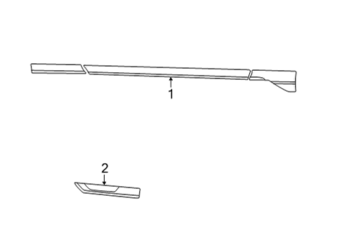 2021 Ford Mustang Stripe Tape Diagram 12