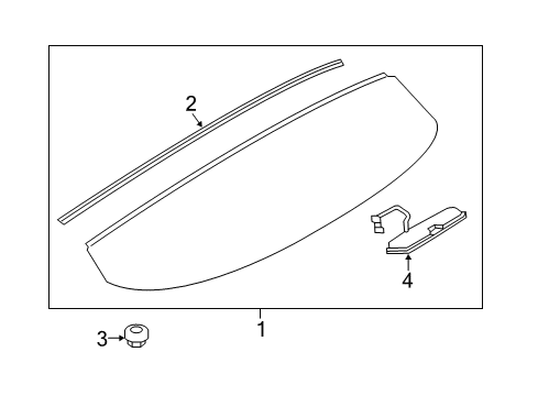 1992 Mercury Tracer Nut Diagram for -N808521-S441