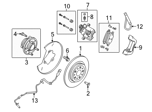 2019 Ford Police Interceptor Sedan Anti-Lock Brakes Diagram 4