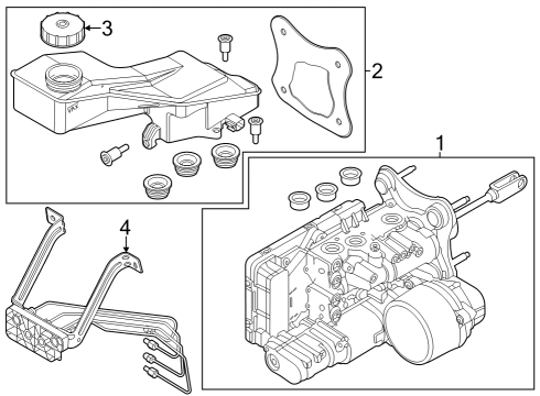 2023 Ford F-150 Dash Panel Components Diagram 1