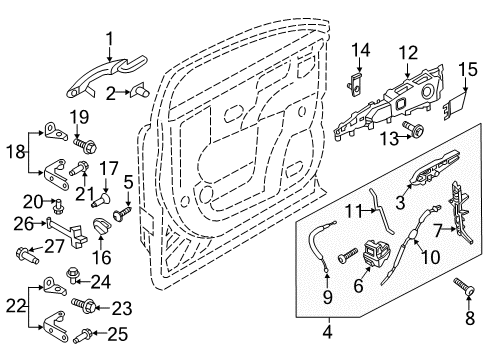 Regulator Assembly Diagram for FA1Z-5823200-D